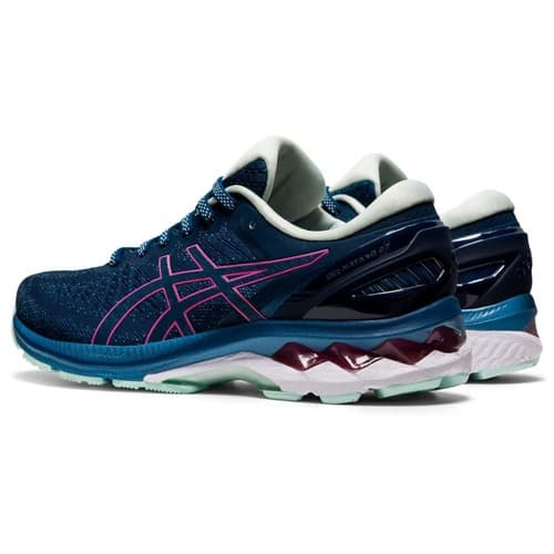 Asics Gel-Kayano 27 Women's Running Shoes Size 9.5 M MAKO Blue/HOT Pink - Thumbnail 5