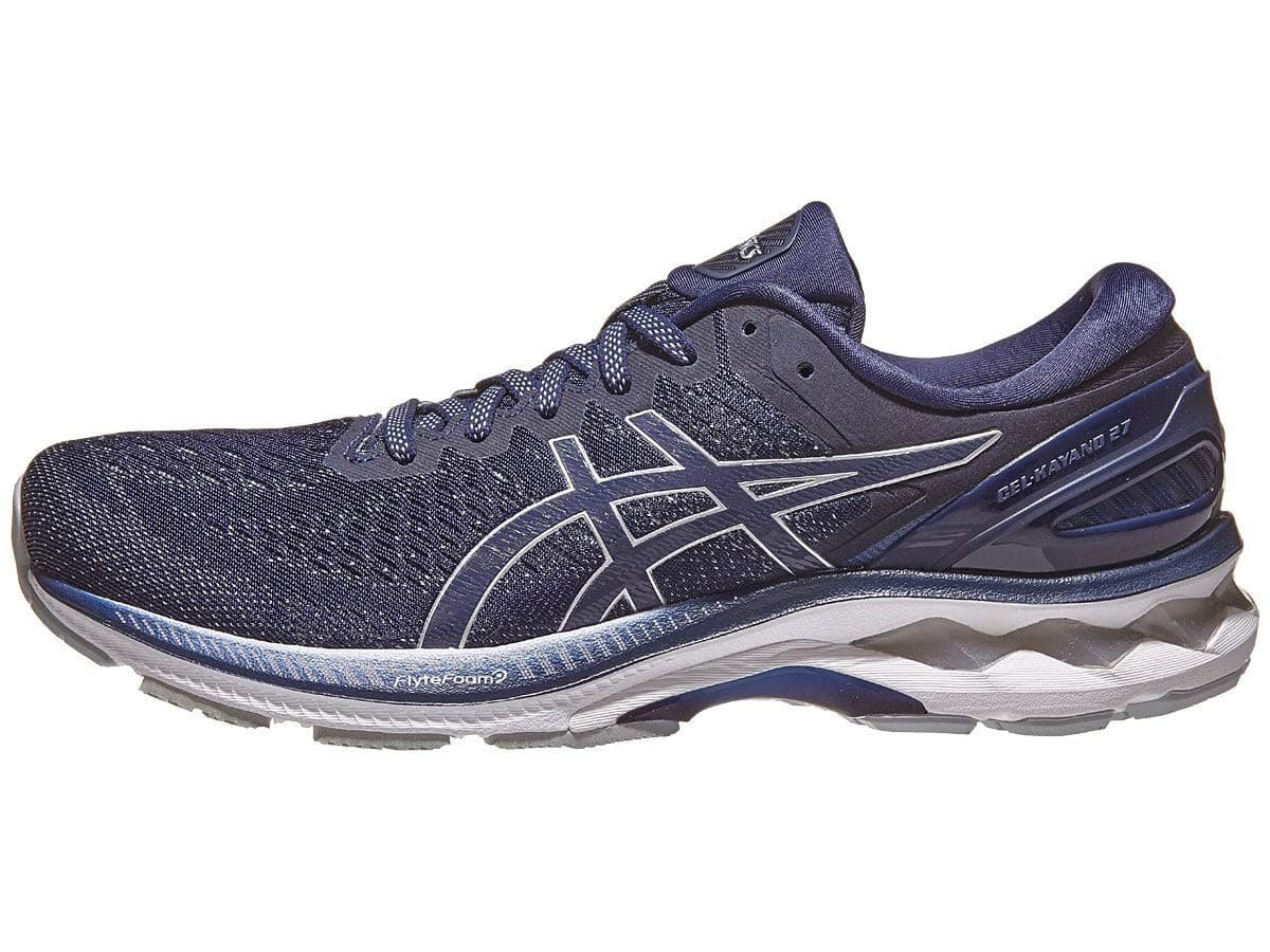 Asics Gel-Kayano 27 Men's Running Shoes Size 8.5 M Peacoat/Piedmont Grey - Thumbnail 3