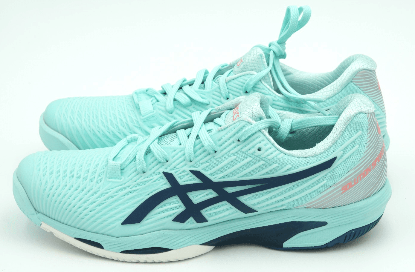 Asics SOLUTION SPEED FF 2 Women Tennis Shoes Clear Blue/Light Indigo size 9.5 B - Thumbnail 3