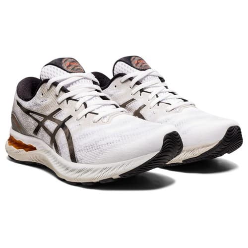 ASICS Men's Gel-Nimbus 23 Running Shoes, White/Oyster Grey 13 M US - Image 1