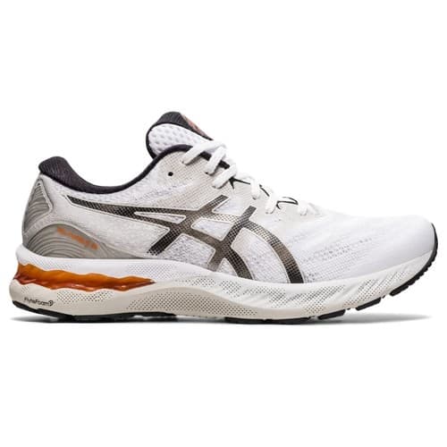 ASICS Men's Gel-Nimbus 23 Running Shoes, White/Oyster Grey 13 M US - Thumbnail 2