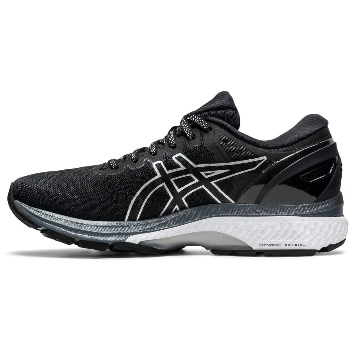 Asics Gel-Kayano 27 Womens Running Shoes Size 9.5 Black/Pure Silver - Thumbnail 3