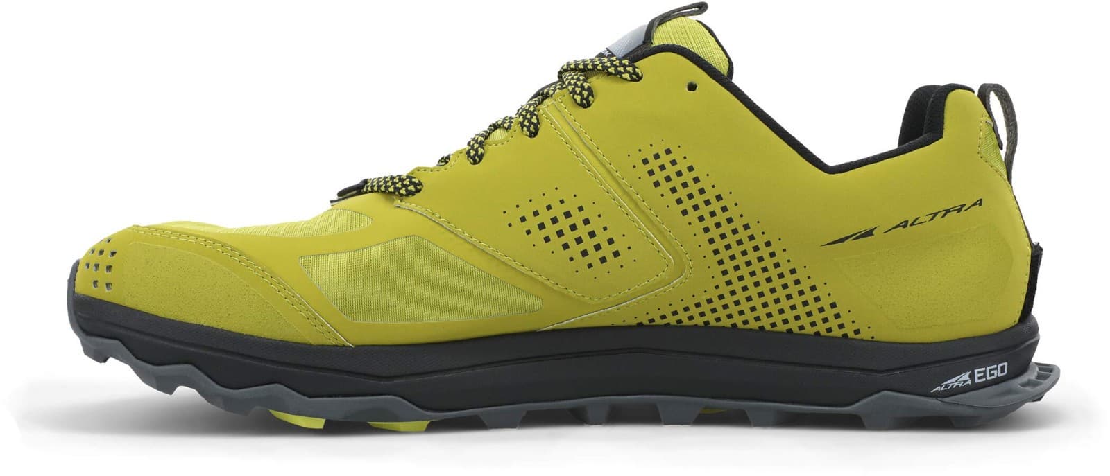 ALTRA Mens Size 9.5 Lone Peak 5 Trail Running Hike Shoe Lime/Black Sneaker New - Thumbnail 3