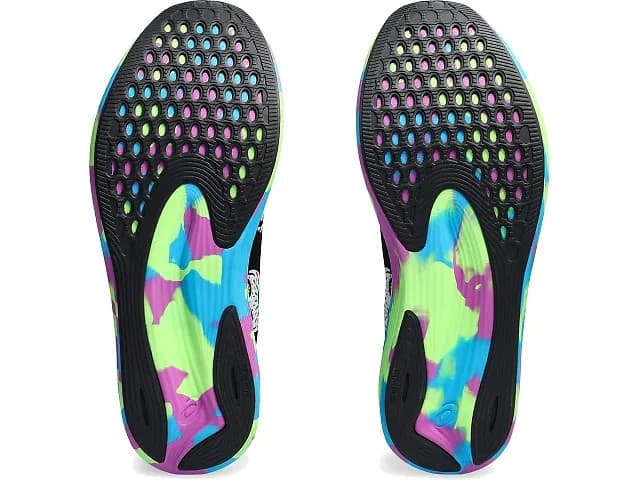 ASICS Noosa TRI 15 Men's Running Shoes Black/Island Blue Size 12 M Skull - Thumbnail 7