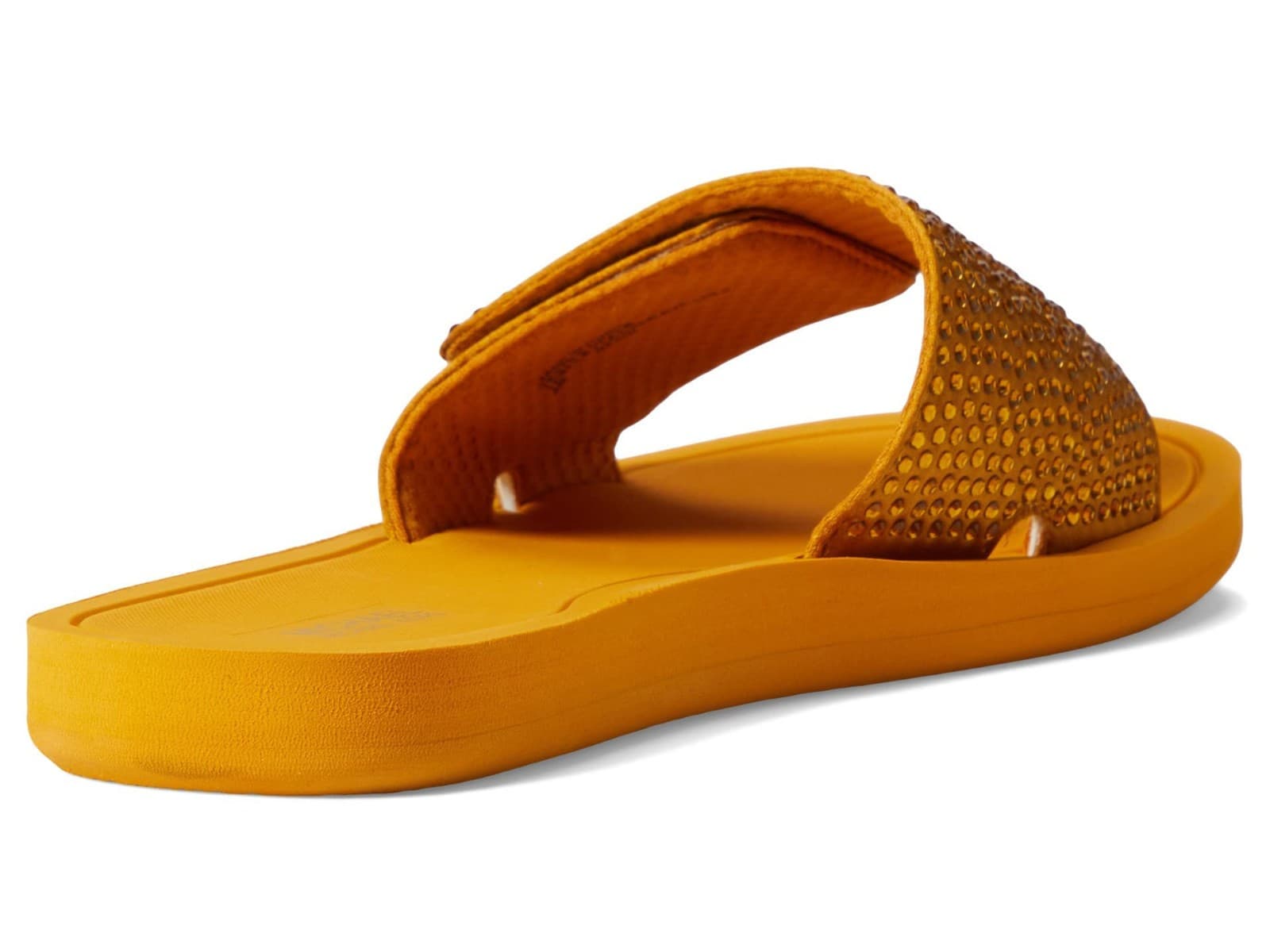Michael Kors Womens MK Platform Slide Sandals Mari Gold 9 M NEW - Thumbnail 3