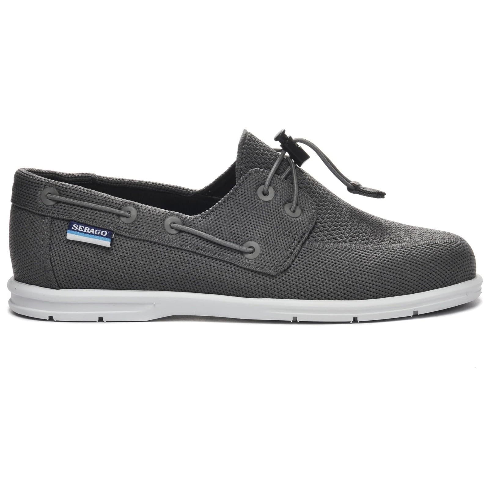 Sebago Monterey Womens Grey Mesh Loafers & Slip Ons Boat Shoes Size 10 M - Thumbnail 2