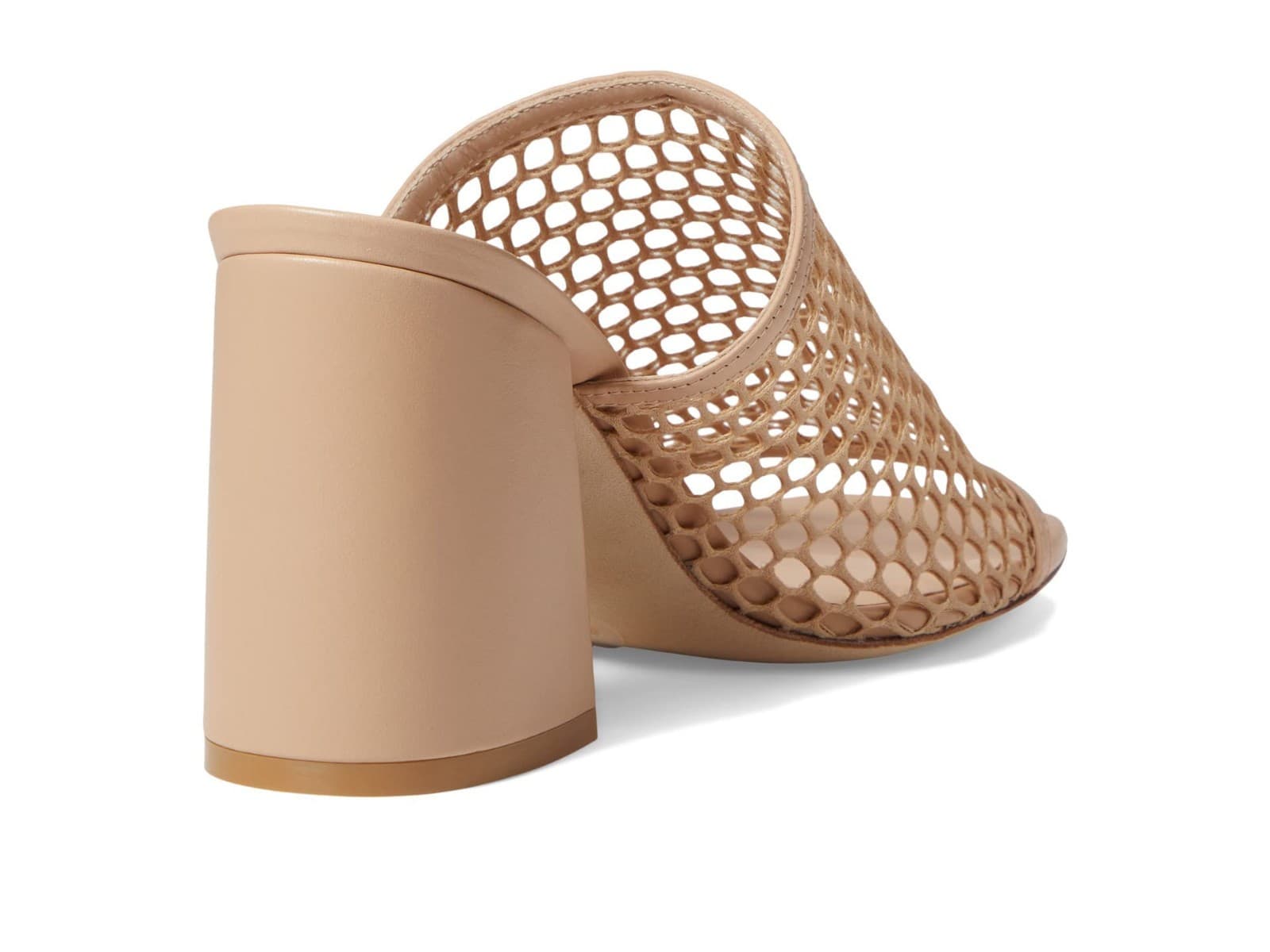Stuart Weitzman Cayman 35 Block Slide Sandals Women’s Size 9 M Natural/Adobe - Thumbnail 4