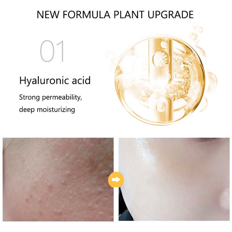 Nicotinamide Liquid 24K Gold Anti Aging Moisturizer with Hyaluronic Acid - Thumbnail 8