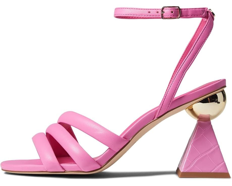 Circus by Sam Edelman Kit Dahlia Pink Leather Womens Heels Sandals Size 8.5 M - Thumbnail 4