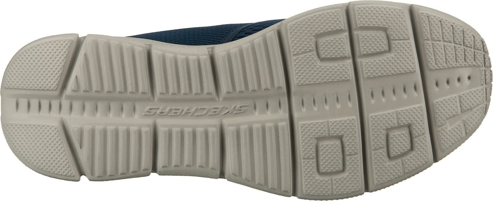 Skechers Mens Slip-on Comfort Loafer, Navy/Orange, 9.5 US - Thumbnail 6