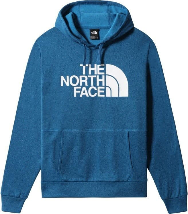 THE NORTH FACE Men's Exploration Fleece Pullover Hoodie, Banff Blue Heather, Med - Image 1