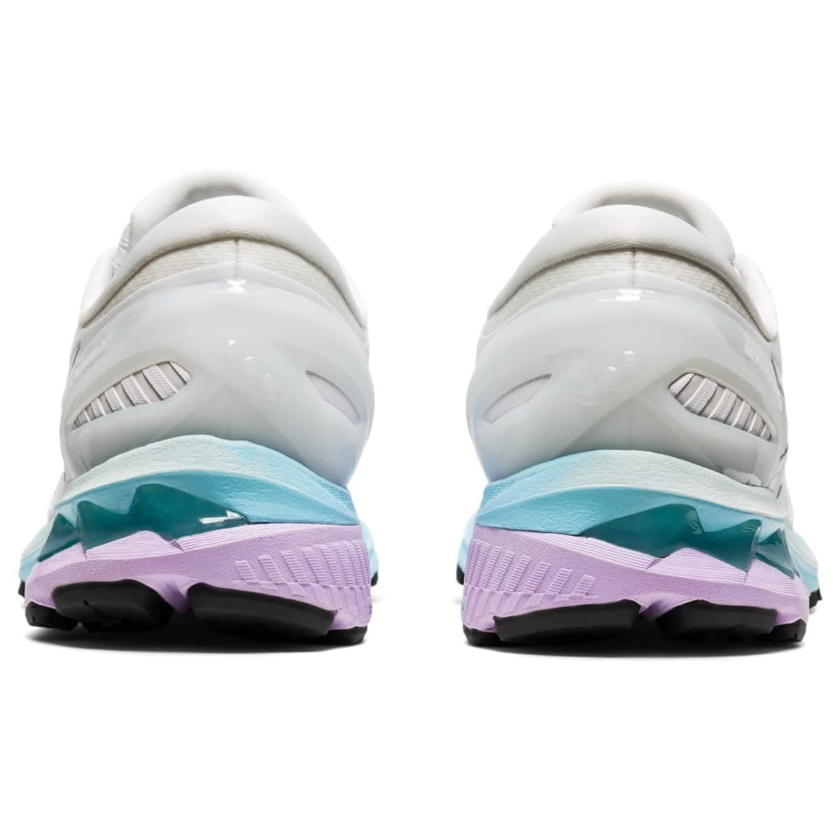 Asics Gel-Kayano 27 Womens Running Shoes Size 8 M White/Pure Silver - Thumbnail 7
