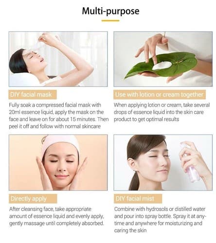 24K Gold Six Peptides Collagen Hyaluronic Acid Anti-Aging Skin Serum 15ml - Thumbnail 5
