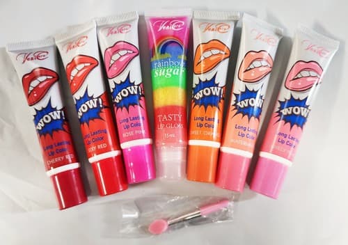 VeniCare lip stain Lip Gloss 6 Colors Peel Off Tint Long Lasting Waterproof - Image 1