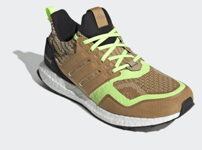 Adidas Ultraboost 5.0 DNA 'Mesa Signal Green' Running Shoes GX5255 Size 12 US - Thumbnail 4