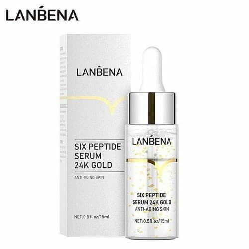24K Gold Six Peptides Collagen Hyaluronic Acid Anti-Aging Skin Serum 15ml - Thumbnail 7