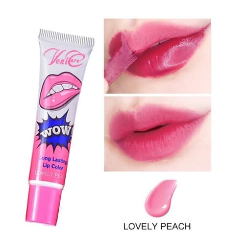 VeniCare lip stain Lip Gloss 6 Colors Peel Off Tint Long Lasting Waterproof - Thumbnail 11