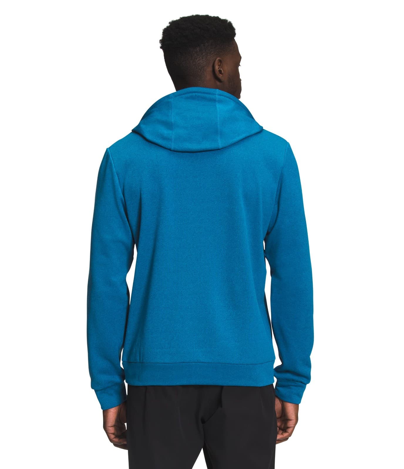 THE NORTH FACE Men's Exploration Fleece Pullover Hoodie, Banff Blue Heather, Med - Thumbnail 3