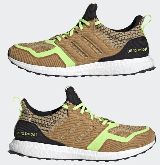Adidas Ultraboost 5.0 DNA 'Mesa Signal Green' Running Shoes GX5255 Size 12 US - Image 1