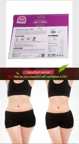 25 Pcs MYMI Korea Wonder Belly Abdomen Burn Fat Wing Weight Loss Slimming Patch - Thumbnail 6