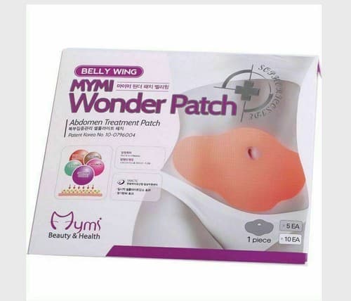 25 Pcs MYMI Korea Wonder Belly Abdomen Burn Fat Wing Weight Loss Slimming Patch - Thumbnail 4
