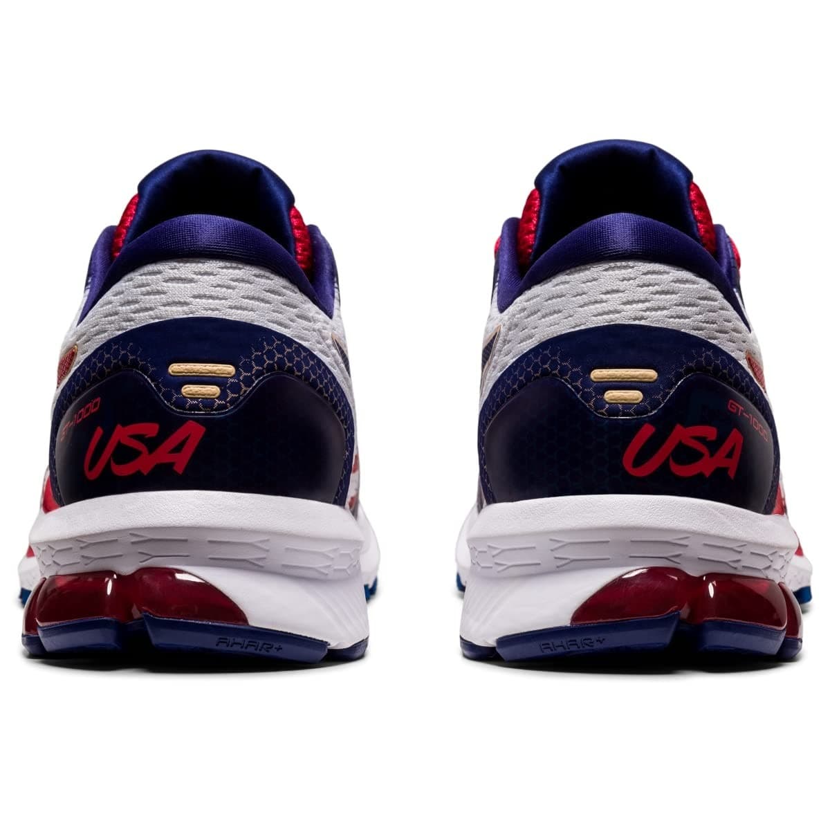 ASICS Men's GT-1000 9 Running Shoes, Size 10, White/Dive Blue - Thumbnail 6