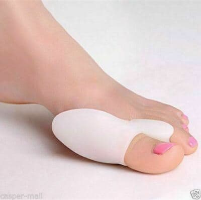 4 Pcs Gel Big Toe Bunion Guards Toe Spreaders Pain Relief Crooked Overlapping - Thumbnail 6