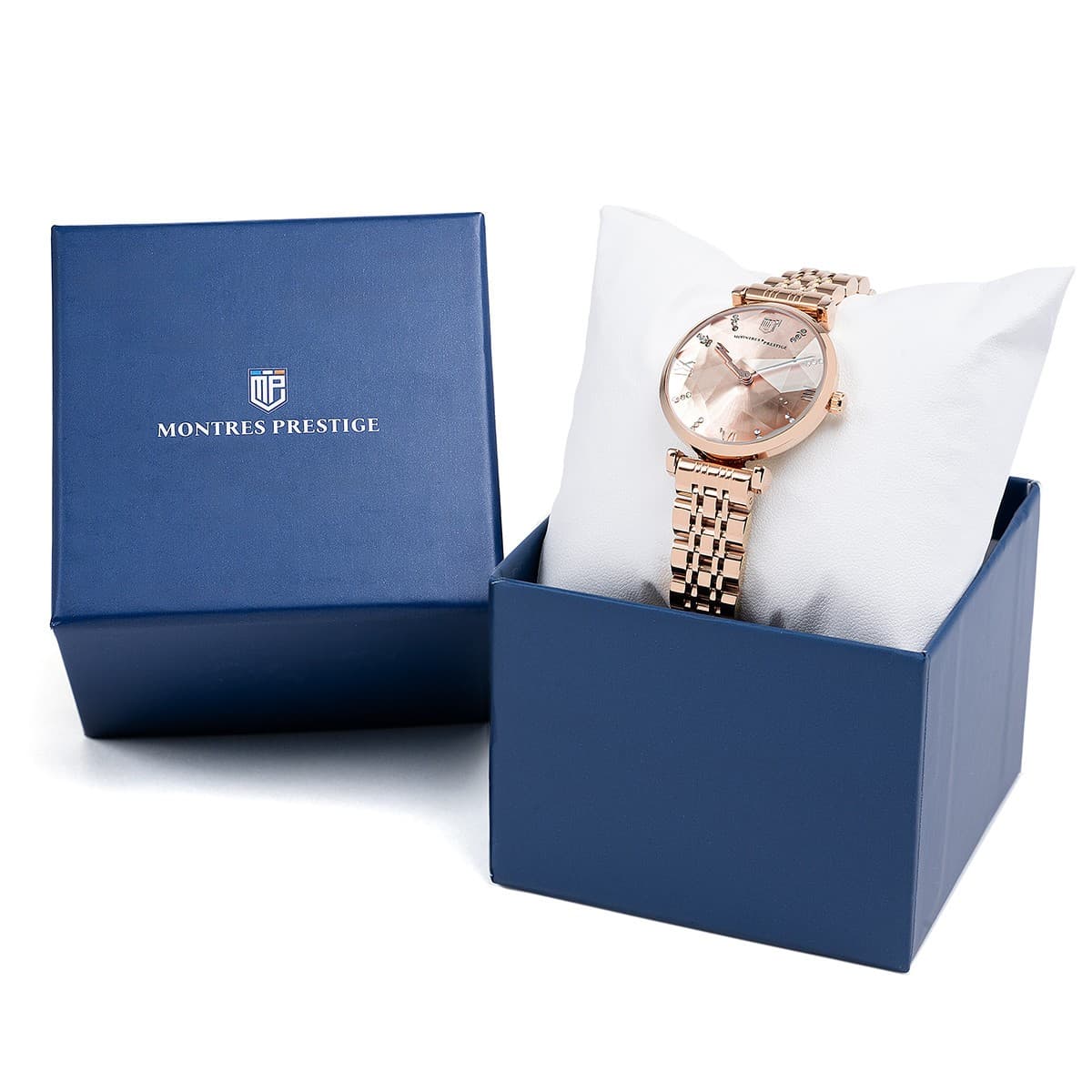 Montres Prestige X Invicta Women's 32mm Rose Gold Steel Quartz Watch MPW-0018 - Thumbnail 2