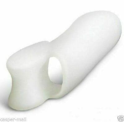 4 Pcs Gel Big Toe Bunion Guards Toe Spreaders Pain Relief Crooked Overlapping - Thumbnail 7