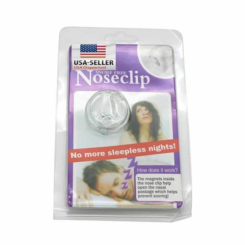 Magnetic Anti Snore Stop Snoring Nose Clip and Chin Strap Sleeping Aid Apnea - Thumbnail 7