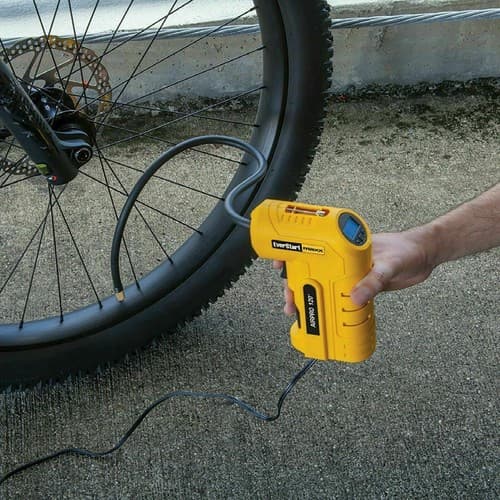 Portable Everstart 120 PSI Digital Handheld Compressor with Work Light (CDC120E) - Thumbnail 7