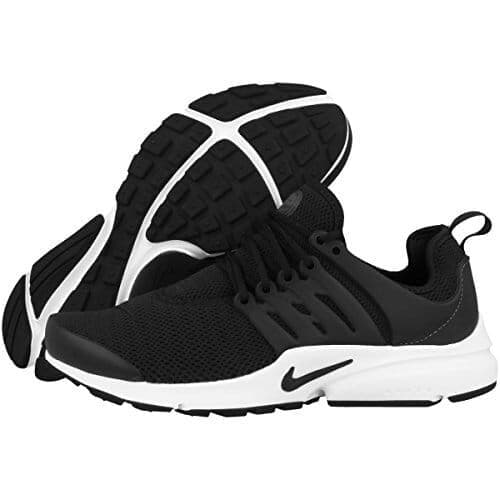 Nike Women's Air Presto Running Shoes Low Black White Size 6 B - Image 1