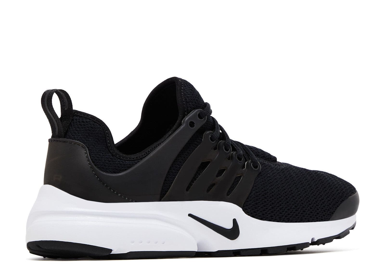 Nike Women's Air Presto Running Shoes Low Black White Size 6 B - Thumbnail 3