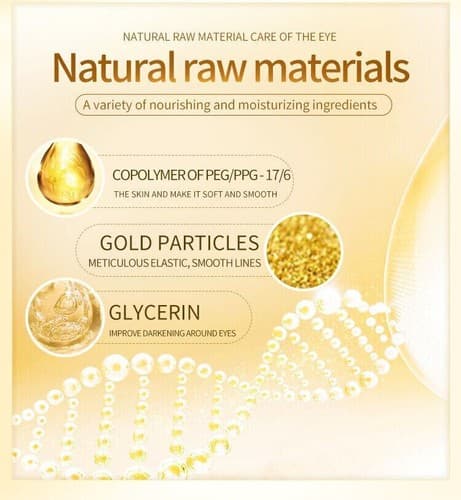 24K Gold Eye Cream Reduce Eye Bags , Puffiness Anti Wrinkle , Aging, Dark Circle - Thumbnail 10