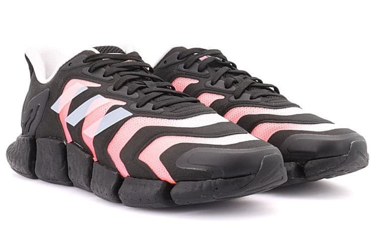 adidas Mens Climacool Vento Running Shoes Mens H67636 Size 10.5 Pink/White/Black - Thumbnail 4