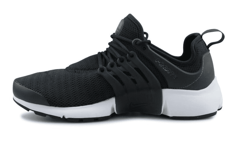 Nike Women's Air Presto Running Shoes Low Black White Size 6 B - Thumbnail 4
