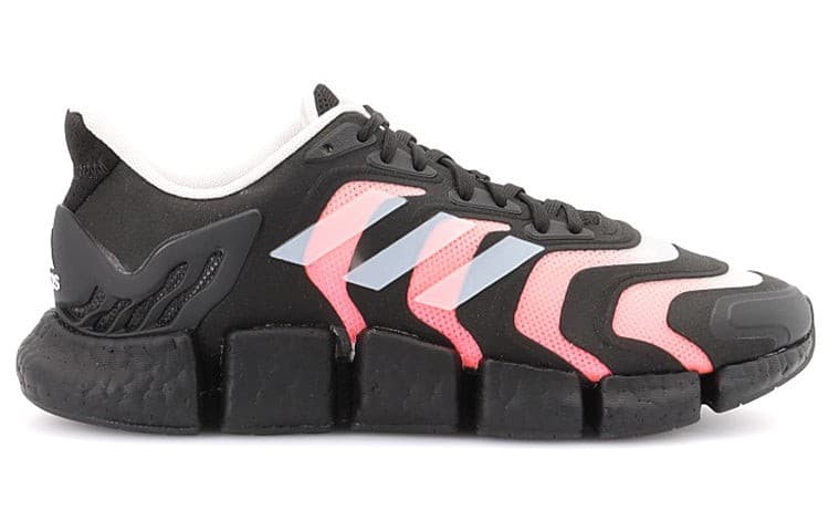 adidas Mens Climacool Vento Running Shoes Mens H67636 Size 10.5 Pink/White/Black - Thumbnail 2