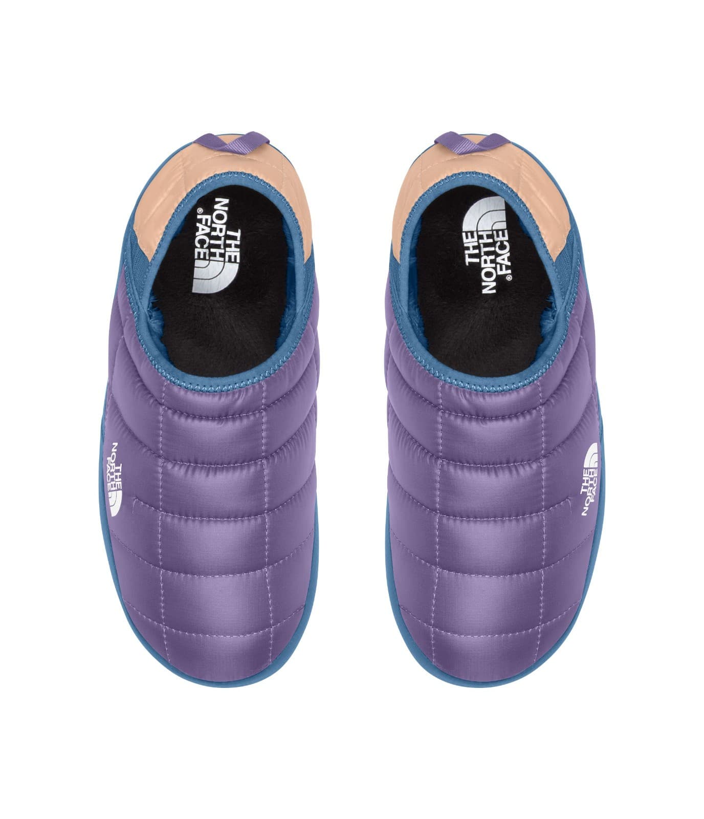 THE NORTH FACE Women's Thermoball Traction Mule V Shoe Paisley Purple/Apricot 9M - Thumbnail 2