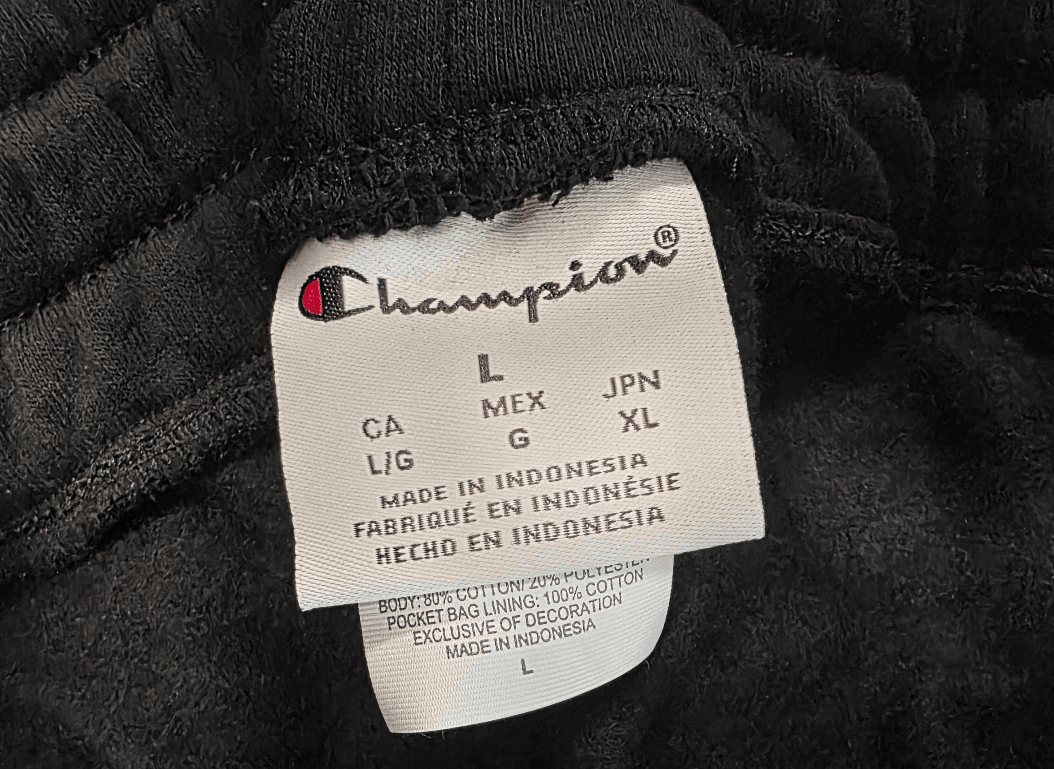 Champion AO700 Originals Sueded Fleece Jogger Size L - Thumbnail 4