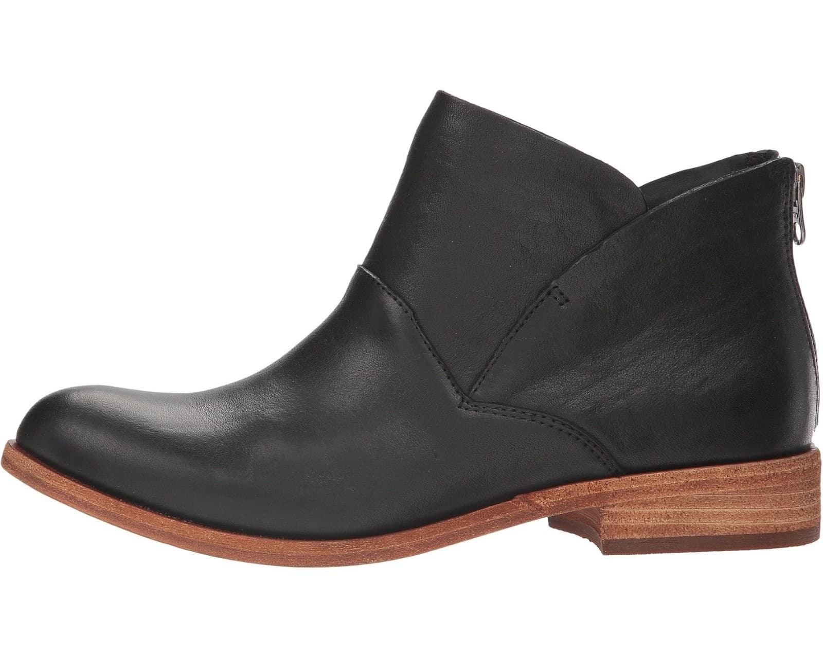 Kork Ease Ryder Ankle Booties Womens 8.5 M Black Leather Back Zip - Thumbnail 4