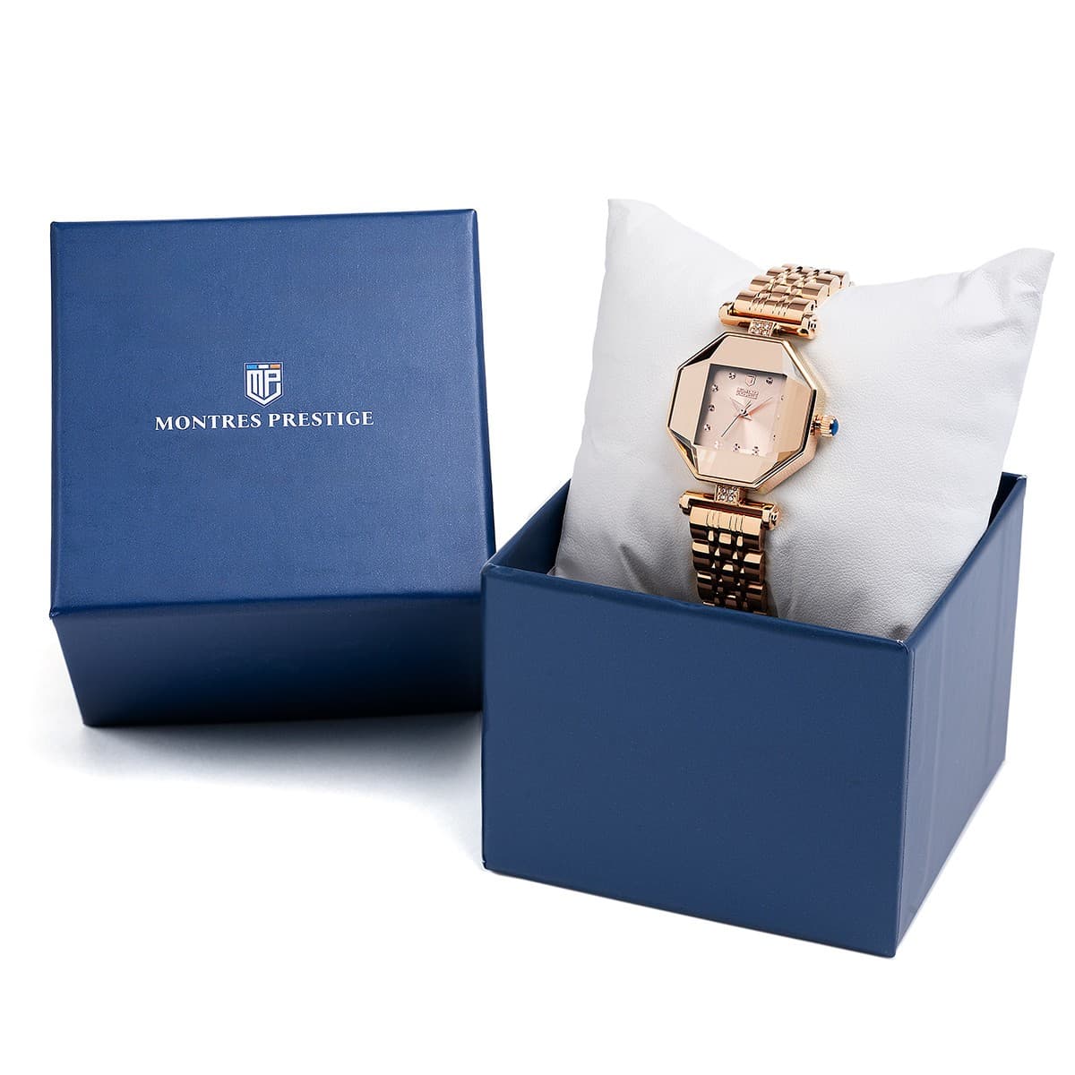 Montres Prestige X Invicta Women's 28mm Rose Gold Steel Quartz Watch - Thumbnail 3