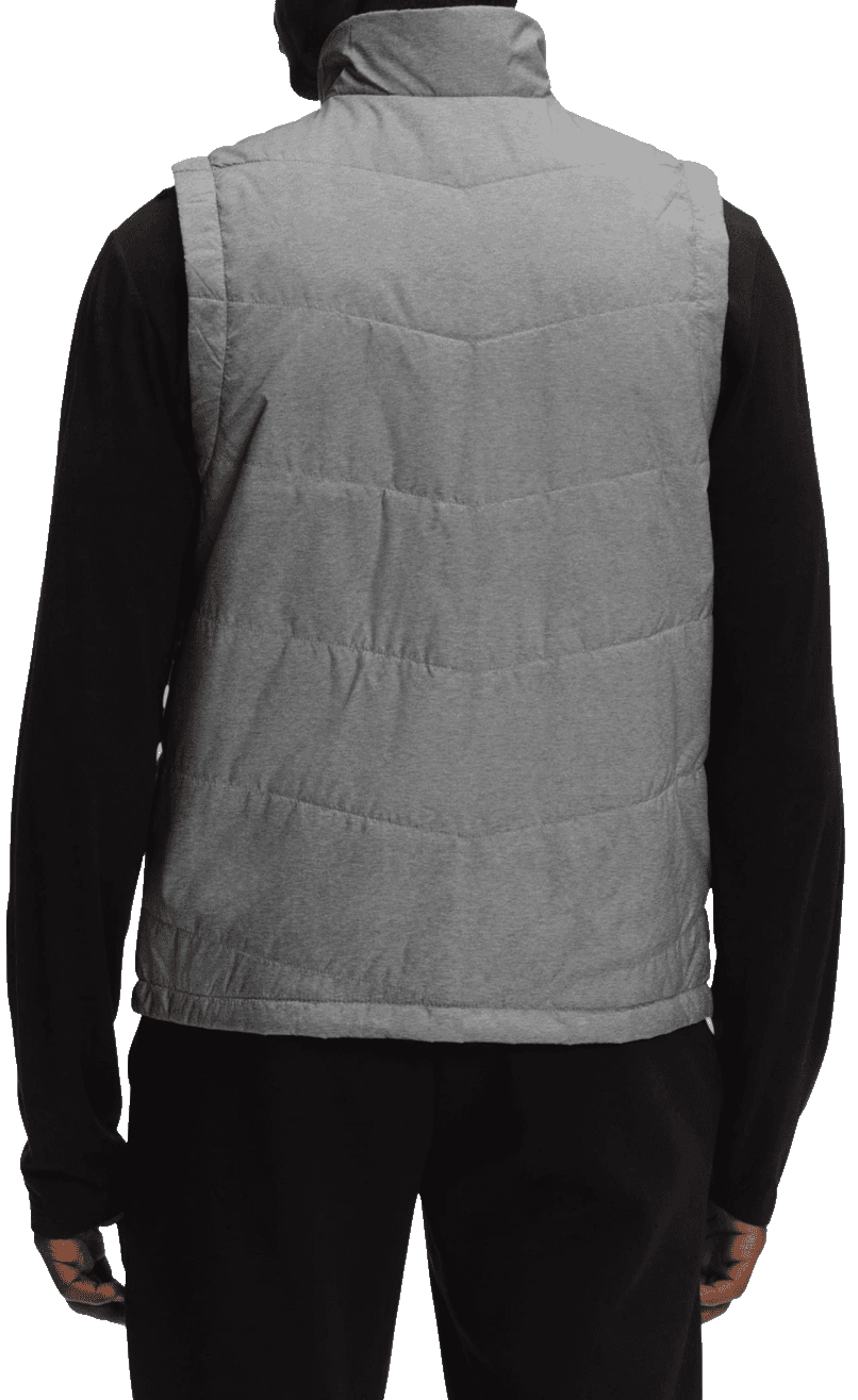 THE NORTH FACE Men's Junction Insulated Vest, TNF Medium Grey Heather, Small - Thumbnail 3