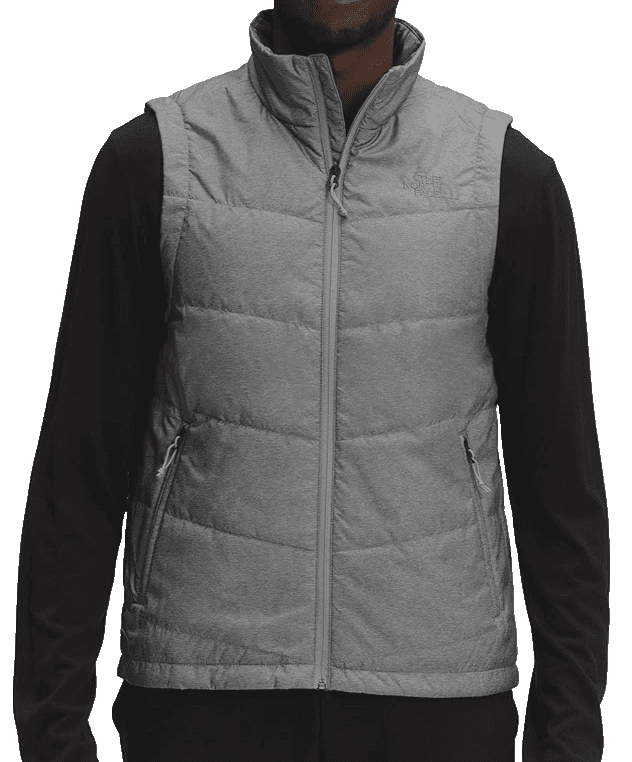 THE NORTH FACE Men's Junction Insulated Vest, TNF Medium Grey Heather, Small - Image 1