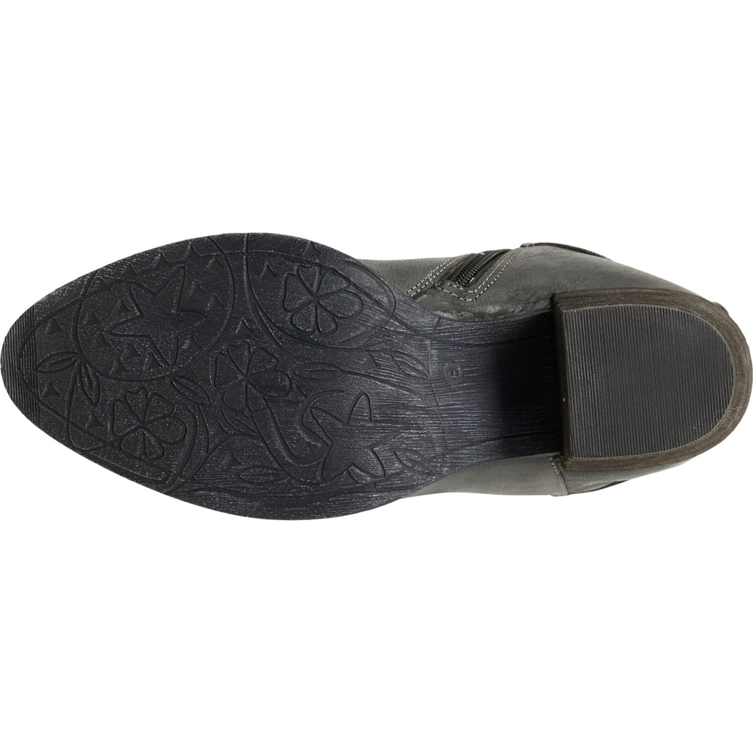 ROAN BY BED STU Women's Garner Black Pull up Boots - Leather 9 M - Thumbnail 8