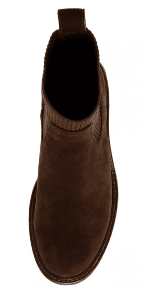 Steve Madden Kiley Brown Suede Leather Pull On Sock Boots Women’s Size 9.5 M - Thumbnail 4