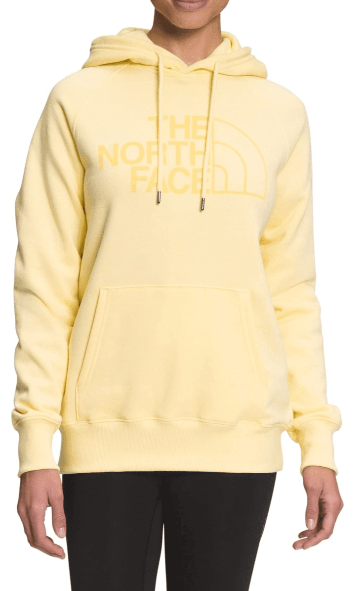 THE NORTH FACE Women's Half Dome Pullover Hoodie Sweatshirt Pale Banana, X-Large - Thumbnail 2