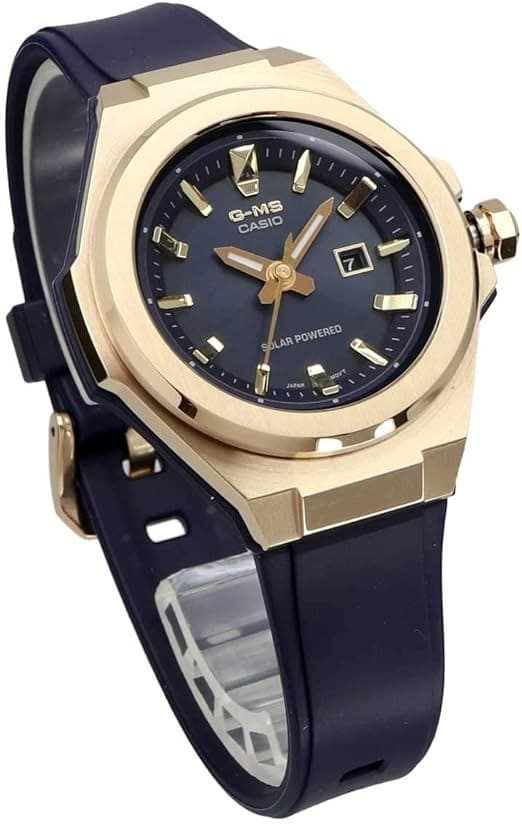 CASIO Baby-G MSGS500G-2A Solor Women's Watch Blue Band 42.4mm Resin - Image 1