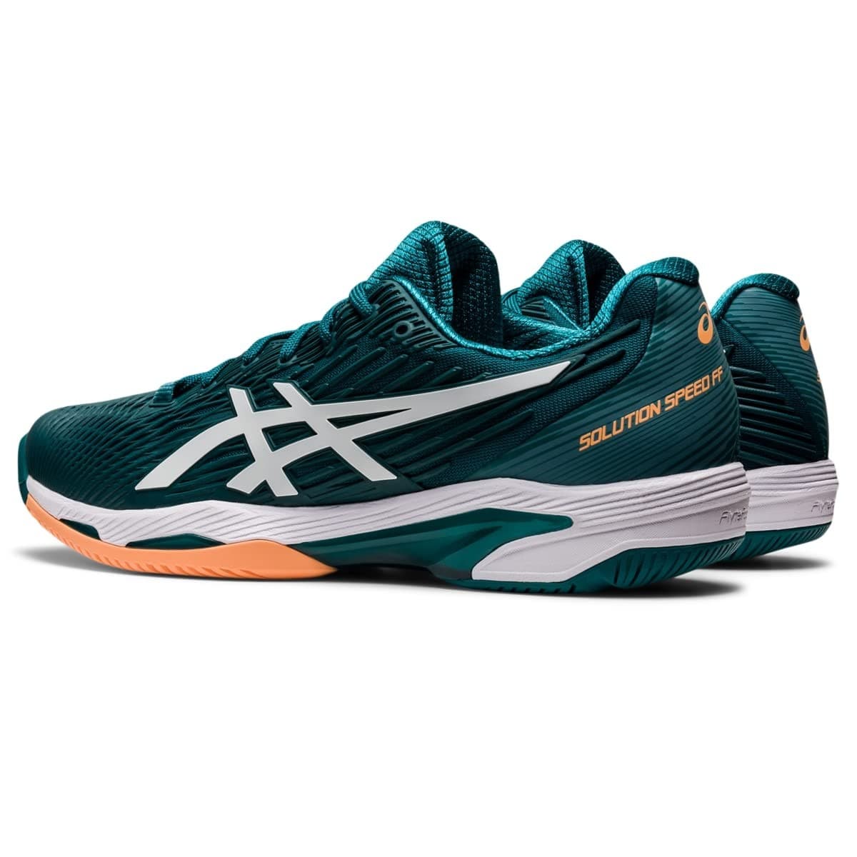 Asics SOLUTION SPEED FF 2 Men Shoes Velvet Pine/White size 9.5 M - Thumbnail 4