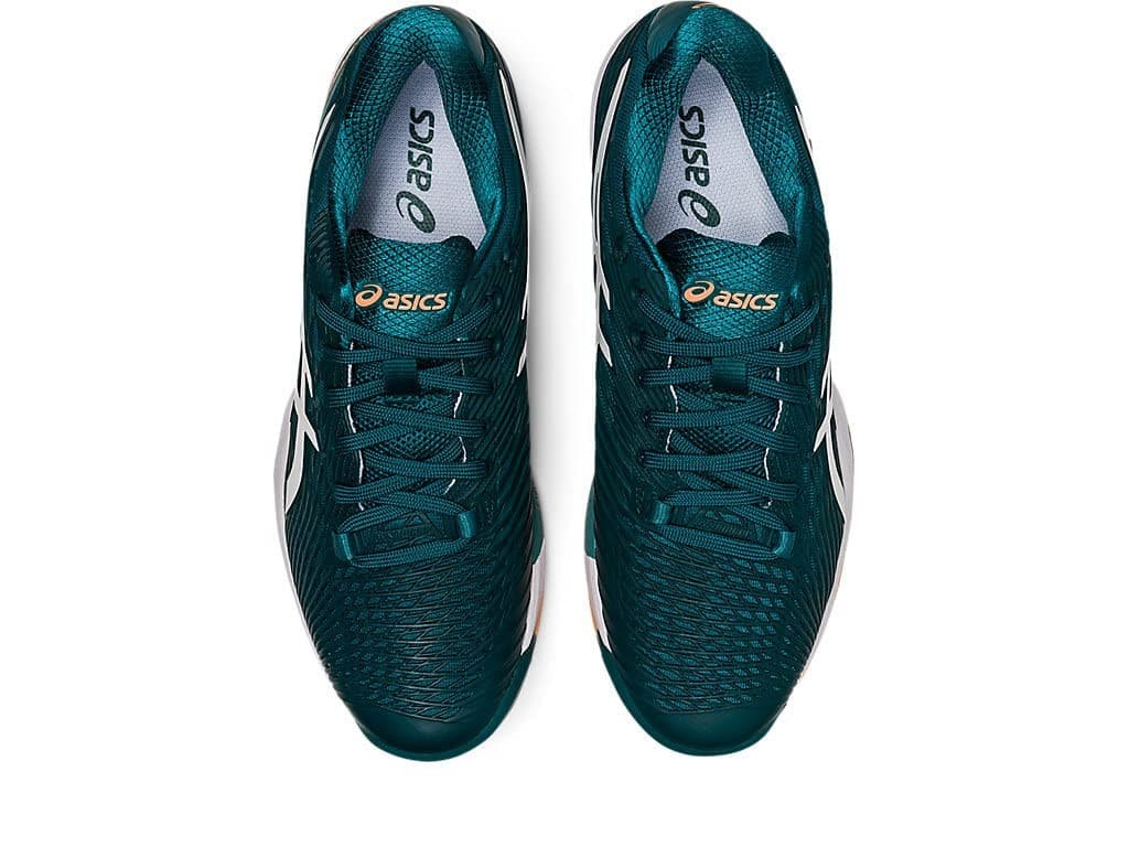 Asics SOLUTION SPEED FF 2 Men Shoes Velvet Pine/White size 9.5 M - Thumbnail 6