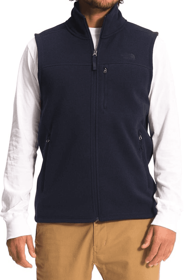 The North Face Men's Gordon Lyons Classic Vest, Aviator Navy Dark Heather, XL - Image 1